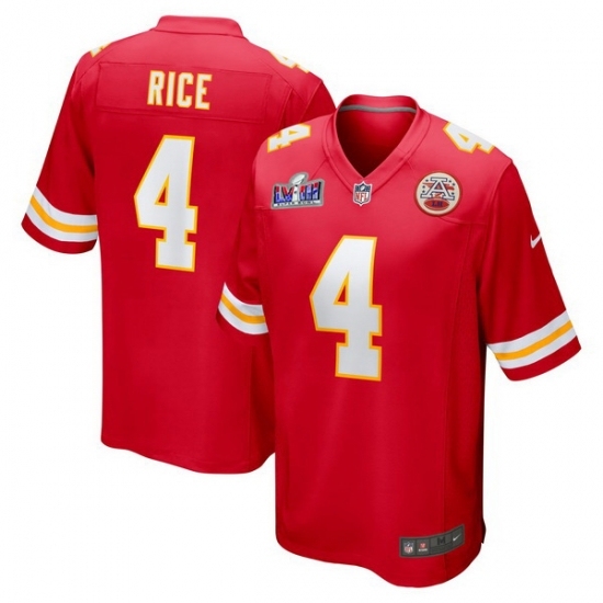 Youth Kansas City Chiefs #4 Rashee Rice Red 2023 F U S E Vapor Untouchable Limited Stitched 2024 Super Bowl LVIII Jersey - Ujersey