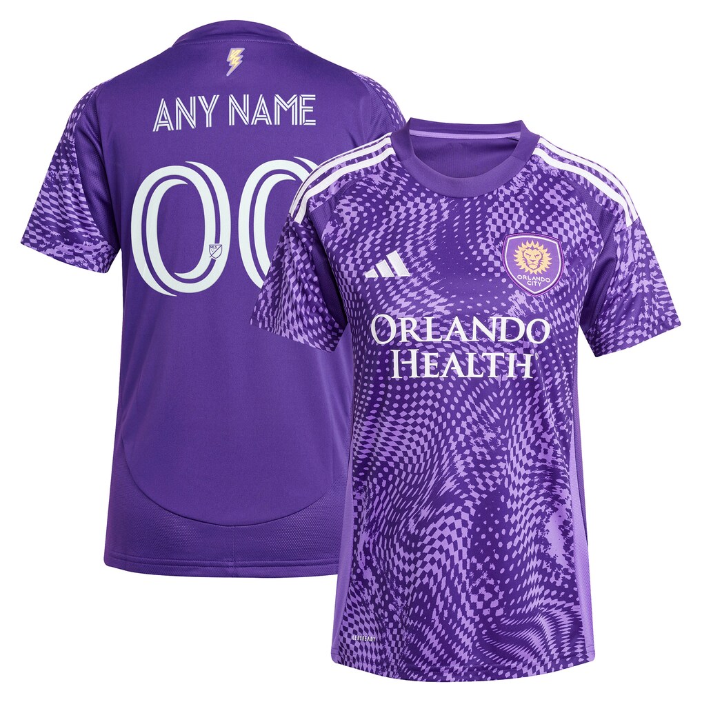 Women's Orlando City SC adidas Purple 2025 Perfect Storm Replica Custom Jersey - Ujersey