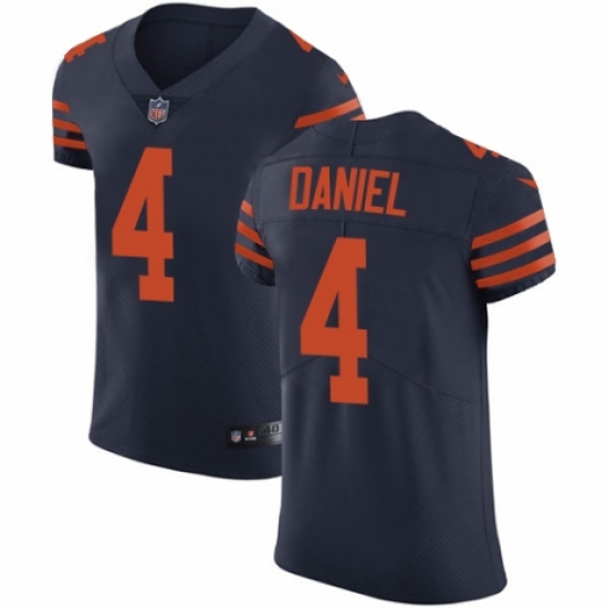 Men's Nike Chicago Bears #4 Chase Daniel Navy Blue Alternate Vapor Untouchable Elite Player NFL Jersey - Ujersey