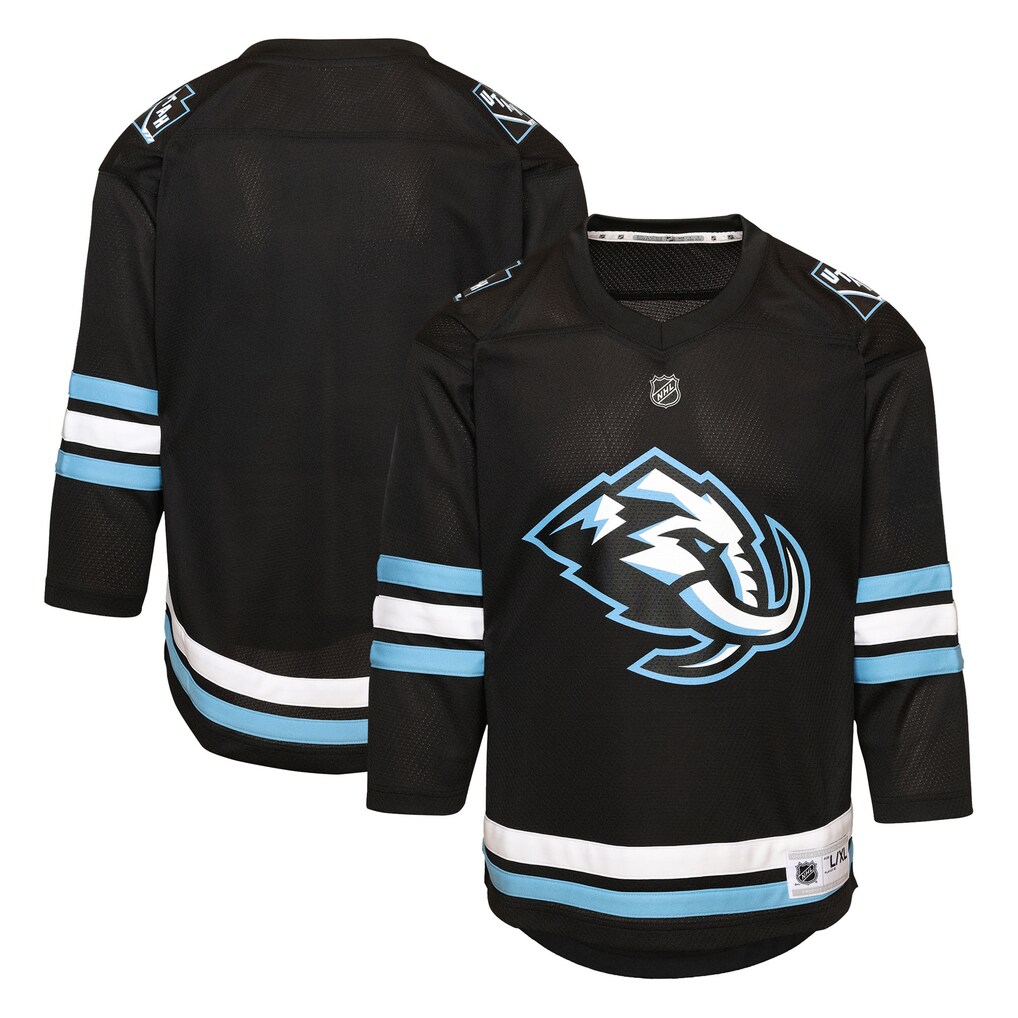 Youth Utah Mammoth Black Home Replica Jersey - Ujersey