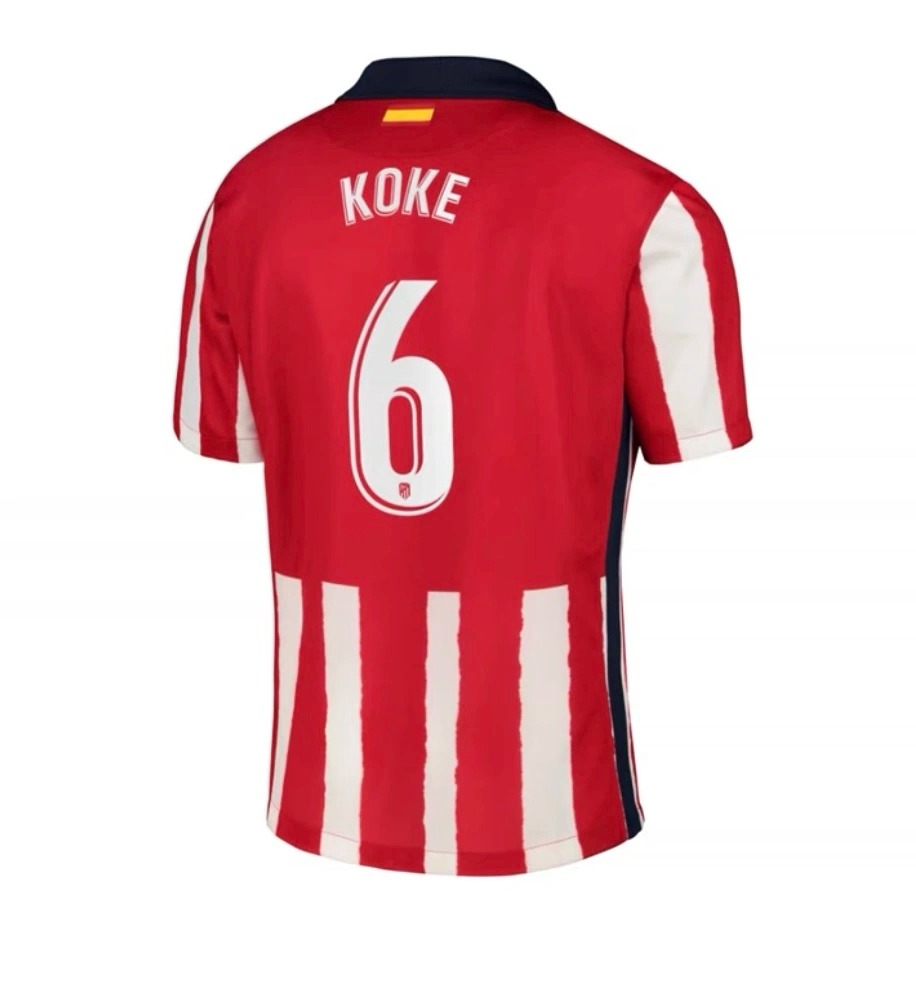 Atletico Madrid Retro Soccer Jersey Home Shirt 2020/21 - Ujersey NHL