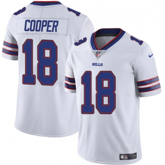 Men's Buffalo Bills #18 Amari Cooper White 2024 Vapor Untouchable Limited Football Stitched Jersey - Ujersey