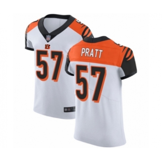 Men's Cincinnati Bengals #57 Germaine Pratt White Vapor Untouchable Elite Player Football Jersey - Ujersey