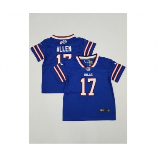 Toddler Buffalo Bills #17 Josh Allen Royal Blue 2022 Vapor Untouchable Stitched NFL Nike Limited Jersey - Ujersey