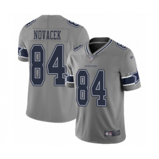 Youth Dallas Cowboys #84 Jay Novacek Limited Gray Inverted Legend Football Jersey - Ujersey