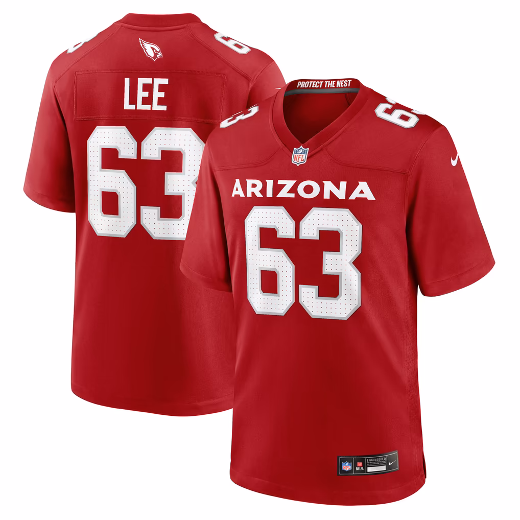 Men's Arizona Cardinals Vershon Lee Nike Cardinal Team Game Jersey - ujerseystore