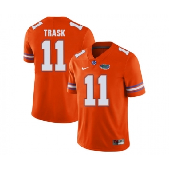 Florida Gators 11 Kyle Trask Orange College Football Jersey - Ujersey