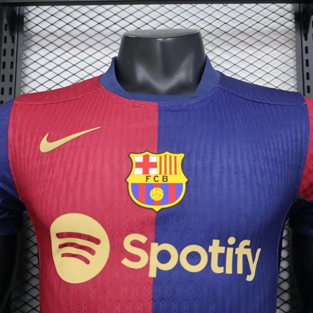 Soccer Jersey Barcelona Home Shirt 2024/25 - Ujersey NHL