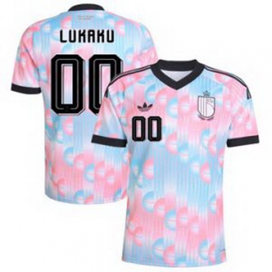 Men 00 Custom Belgium Jersey 3 - Ujersey