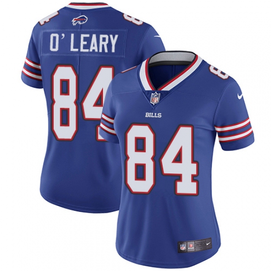 Women's Nike Buffalo Bills #84 Nick O'Leary Elite Royal Blue Team Color NFL Jersey - Ujersey