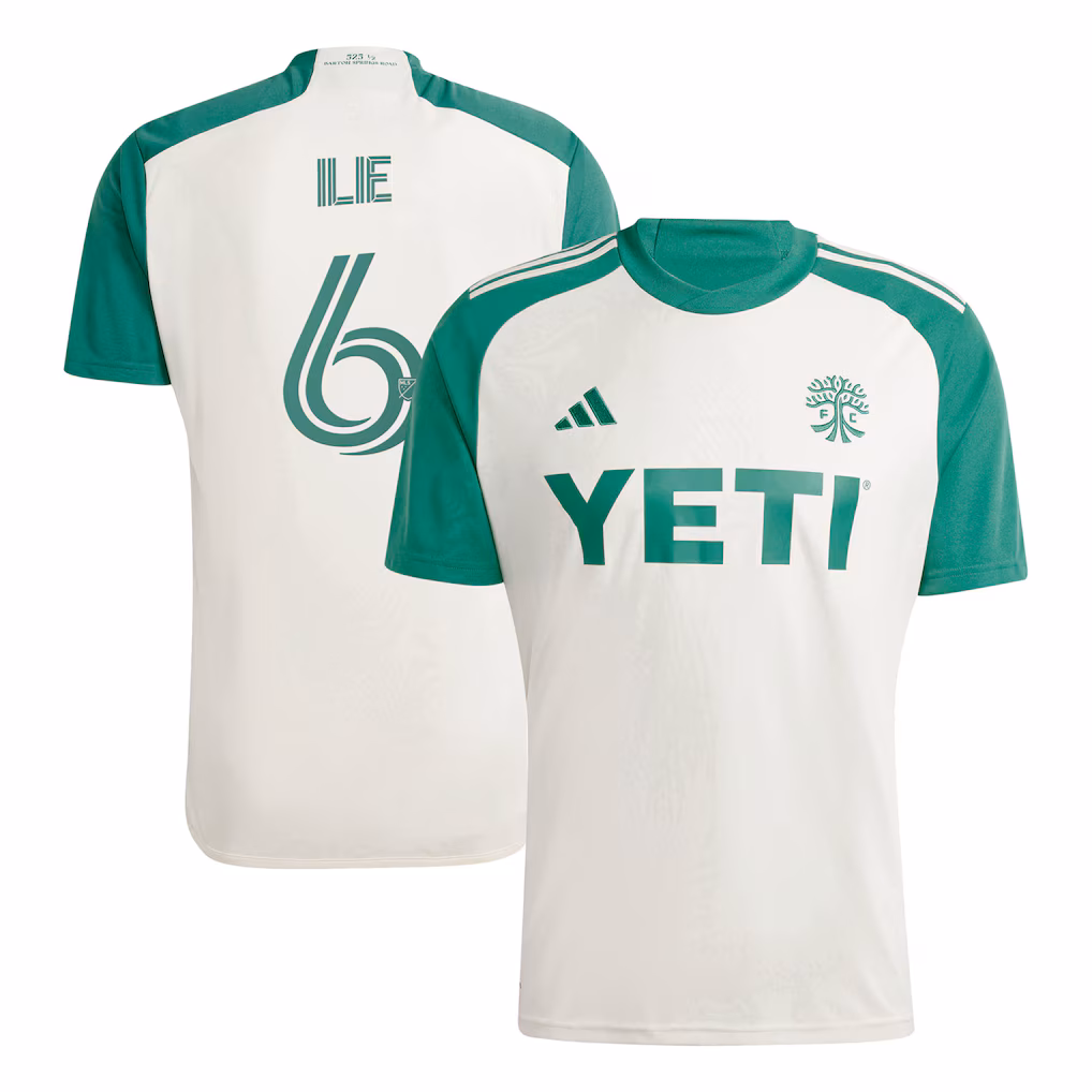 Men's Austin FC Ilie Sanchez adidas Tan 2024 The Armadillo Kit Replica Player Jersey - ujerseystore