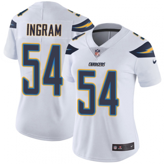 Women's Nike Los Angeles Chargers #54 Melvin Ingram Elite White NFL Jersey - Ujersey