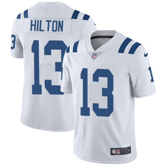 Youth Nike Indianapolis Colts #13 T.Y. Hilton Elite White NFL Jersey - Ujersey