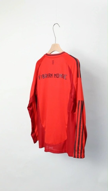 Bayern Munich Long Sleeve Jersey Home Football Shirt 2024/25