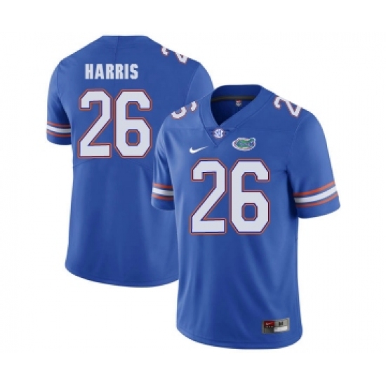 Florida Gators 26 Marcell Harris Blue College Football Jersey - Ujersey