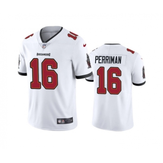 Men's Tampa Bay Buccaneers #16 Breshad Perriman White Vapor Untouchable Limited Stitched Jersey - Ujersey