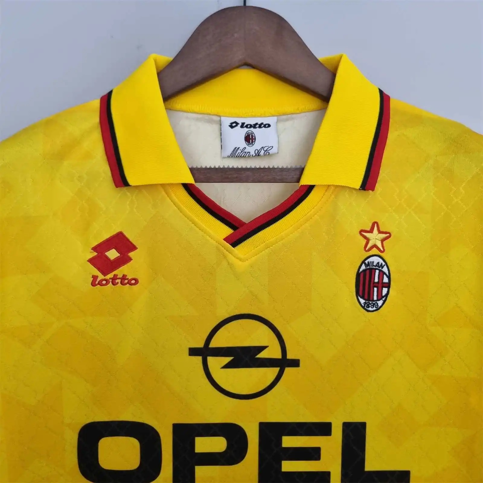 AC Milan Retro Soccer Jersey Third Away Custom Shirt 1995/96 - Ujersey