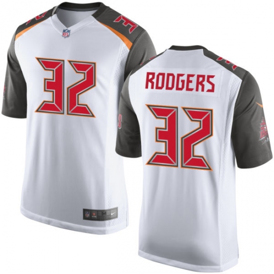 Men's Nike Tampa Bay Buccaneers #32 Jacquizz Rodgers Game White NFL Jersey - Ujersey
