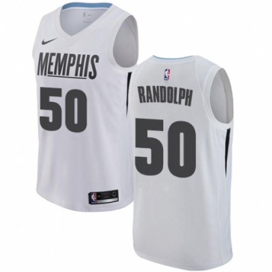 Youth Nike Memphis Grizzlies #50 Zach Randolph Swingman White NBA Jersey - City Edition - Ujersey