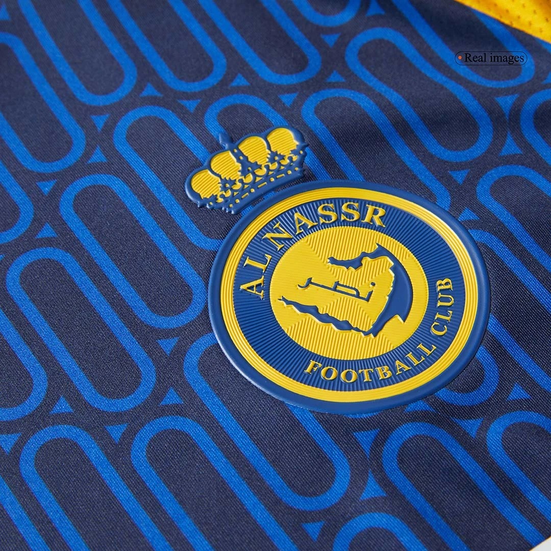 Al Nassr Soccer Jersey Away Custom Shirt 2024/25 - Ujersey Shop
