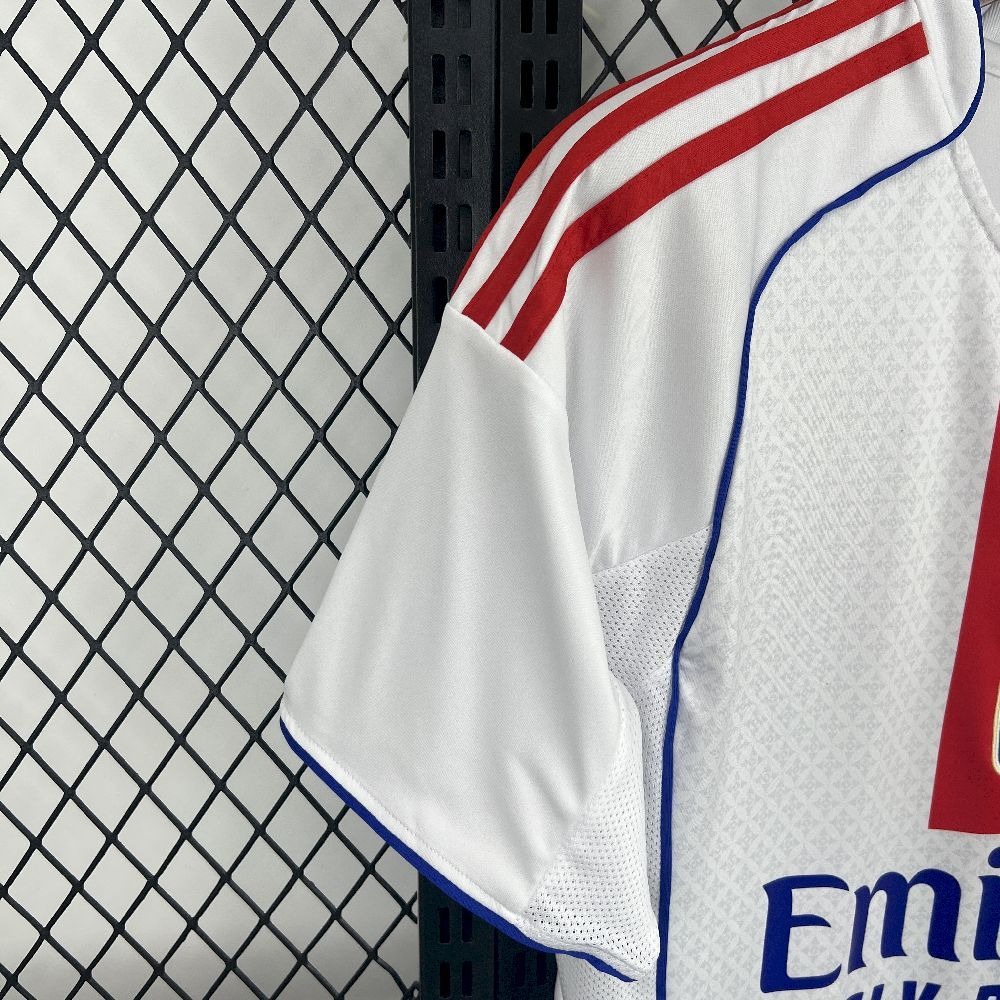 Olympique Lyonnais Football Jersey Home Custom Shirt 2025-26 - ujerseystore