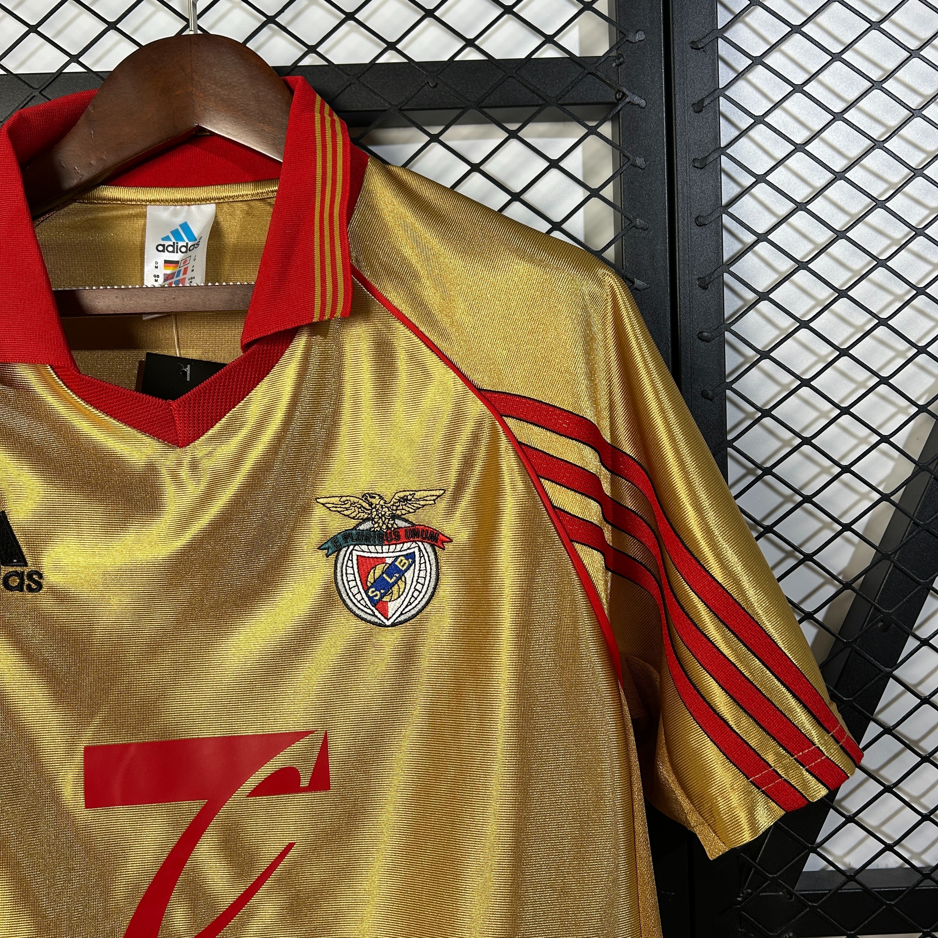 Benfica Retro Soccer Jersey Away Custom Shirt 1998/99 - Ujersey Shop