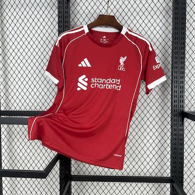 Liverpool Football Jersey Home Custom Shirt 2025/26 - ujerseystore