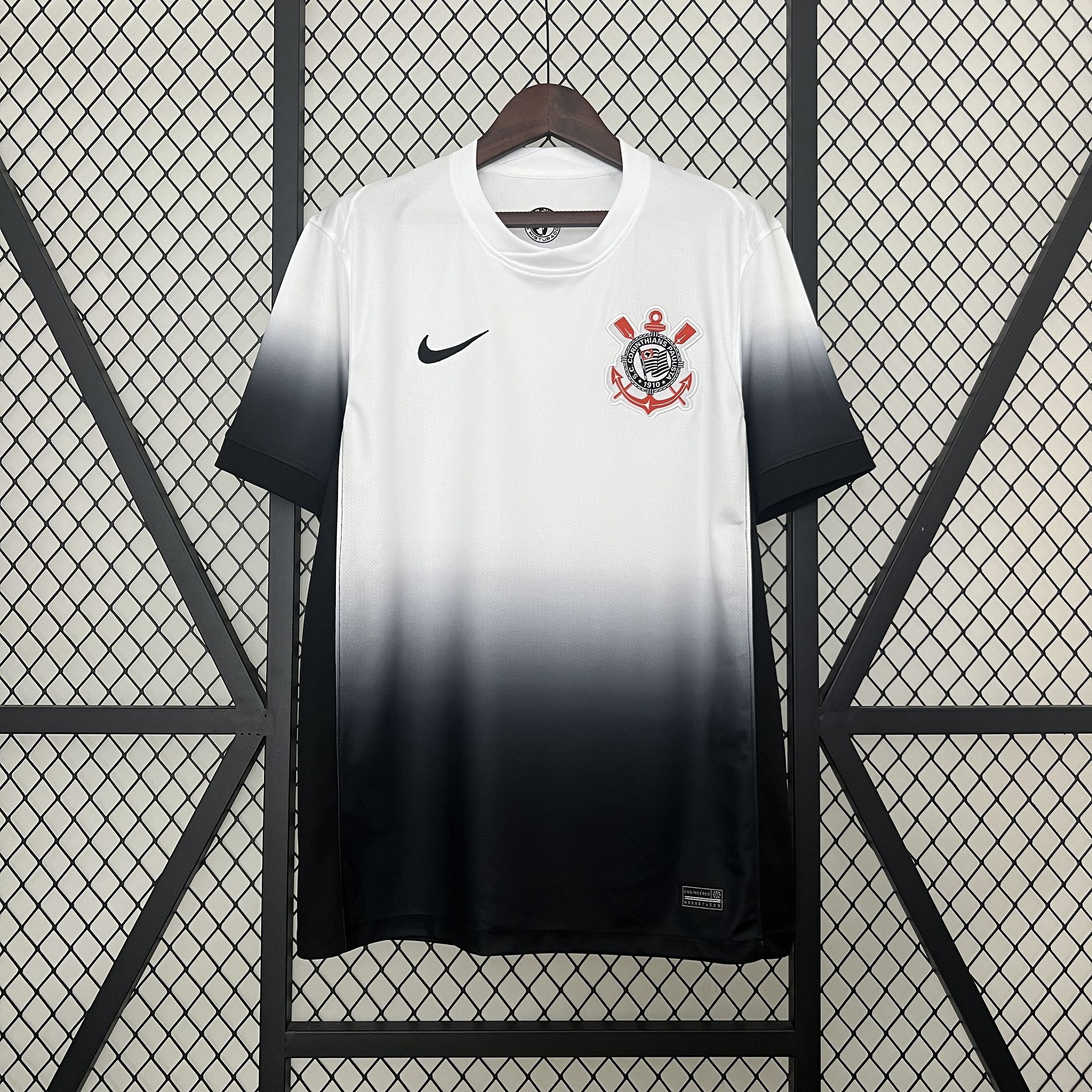 Corinthians Soccer Jersey Home Custom Shirt 2024 - ujerseystore