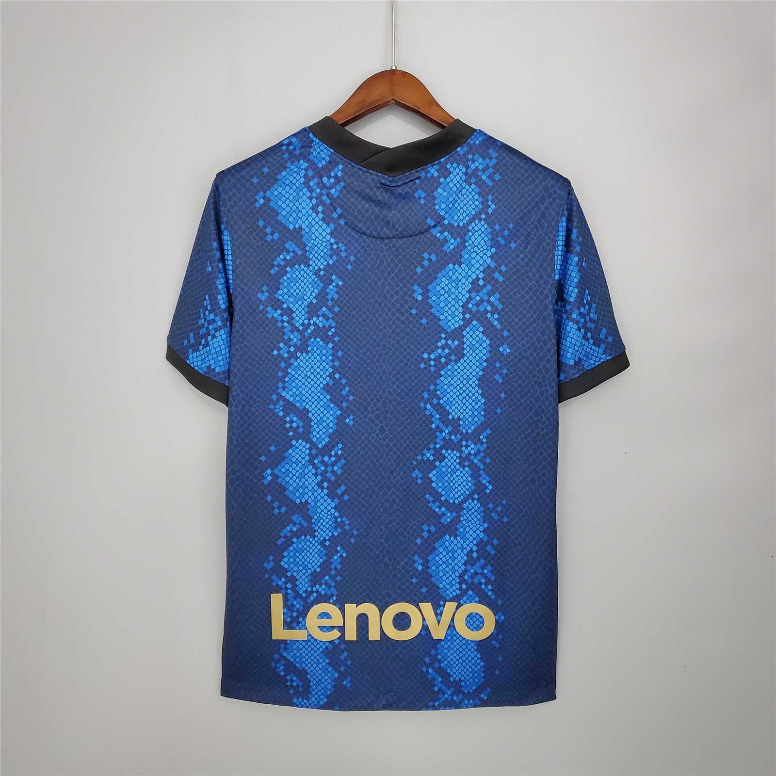 Inter Milan Retro Soccer Jersey Home Custom Shirt 2021/22 - ujerseystore