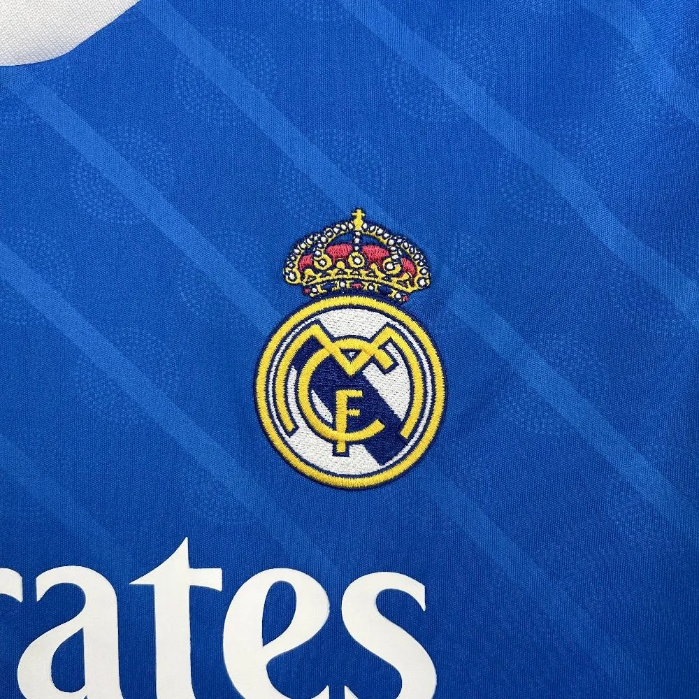 Real Madrid Soccer Jersey Third Away Long Sleeve Custom Shirt 2025/26