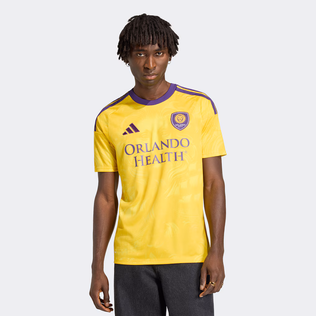 Men's Orlando City SC adidas Gold 2026 Sunken Treasure Kit Replica Jersey - Ujersey