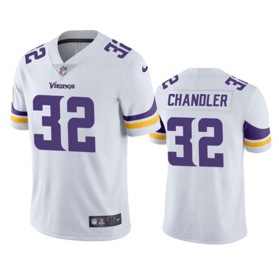 Men's Minnesota Vikings #32 Ty Chandler White 2023 F.U.S.E. Vapor Untouchable Limited Football Stitched Jersey - Ujersey