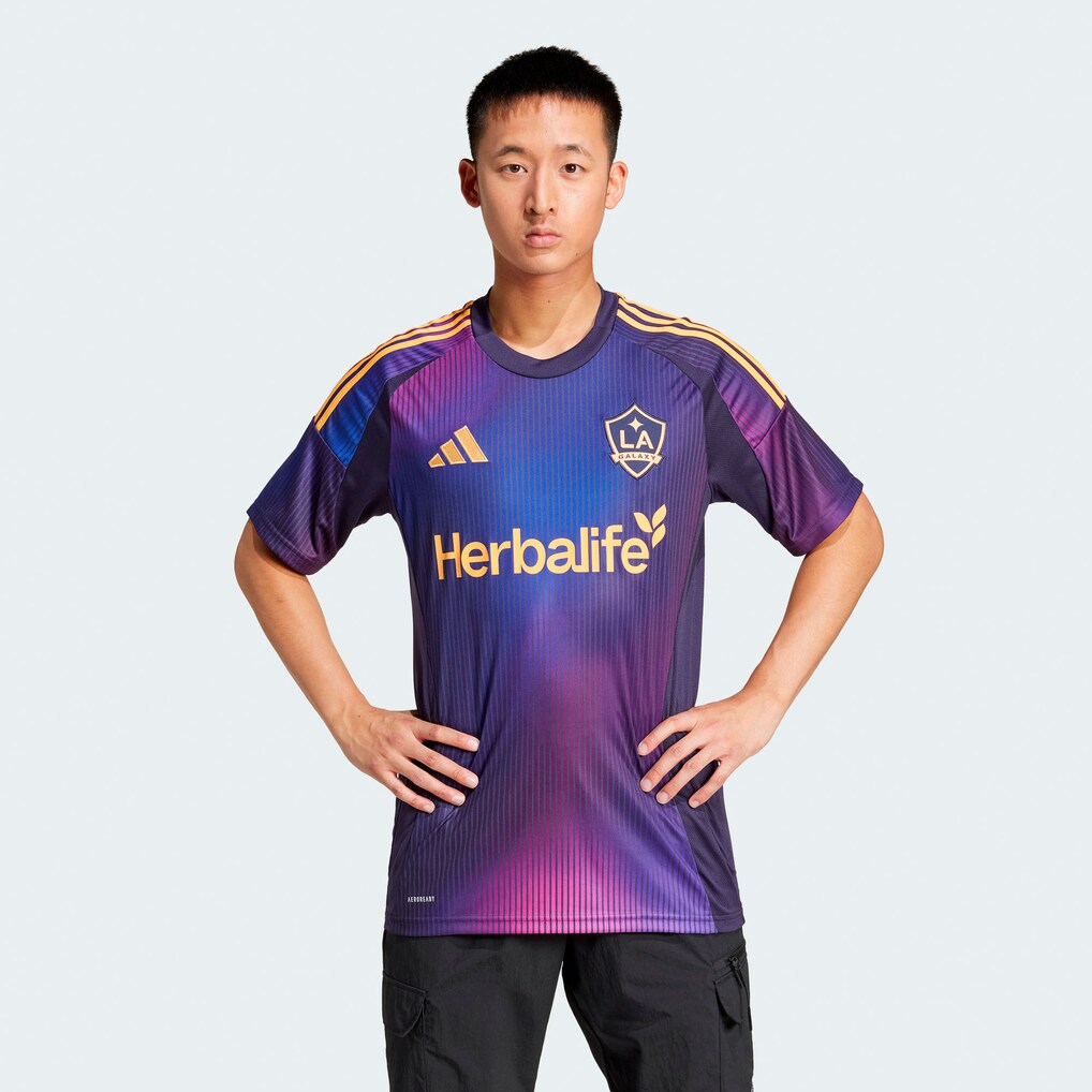 Men's LA Galaxy adidas Navy 2025 RIZON Replica Jersey - Ujersey