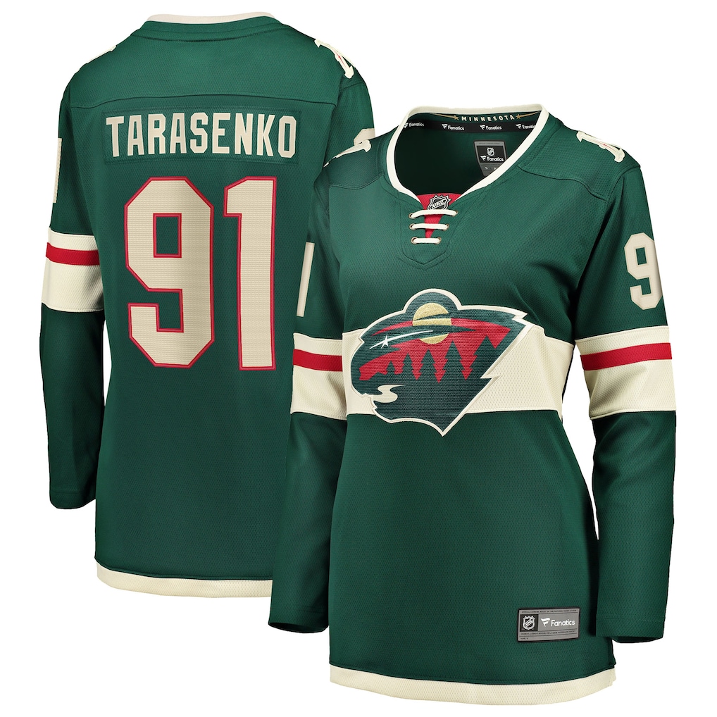Women's Minnesota Wild Vladimir Tarasenko Fanatics Green Home Breakaway Jersey