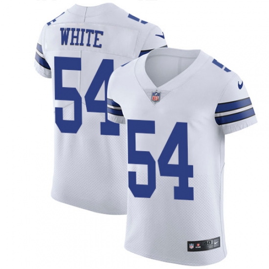Men's Nike Dallas Cowboys #54 Randy White Elite White NFL Jersey - Ujersey