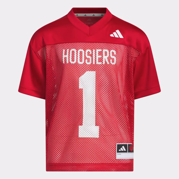 Youth adidas Scarlet Indiana Hoosiers Tailgate Jersey - Ujersey