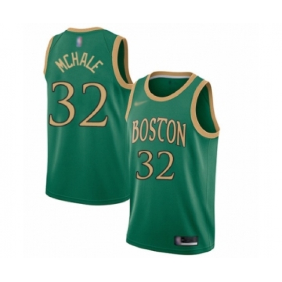 Youth Boston Celtics #32 Kevin Mchale Swingman Green Basketball Jersey - 2019 20 City Edition - Ujersey