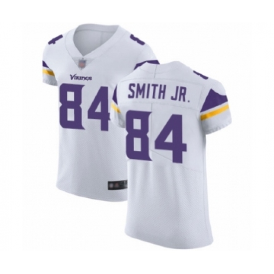Men's Minnesota Vikings #84 Irv Smith Jr. White Vapor Untouchable Elite Player Football Jersey - Ujersey