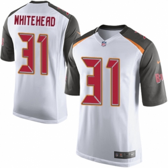 Men's Nike Tampa Bay Buccaneers #31 Jordan Whitehead Game White NFL Jersey - Ujersey