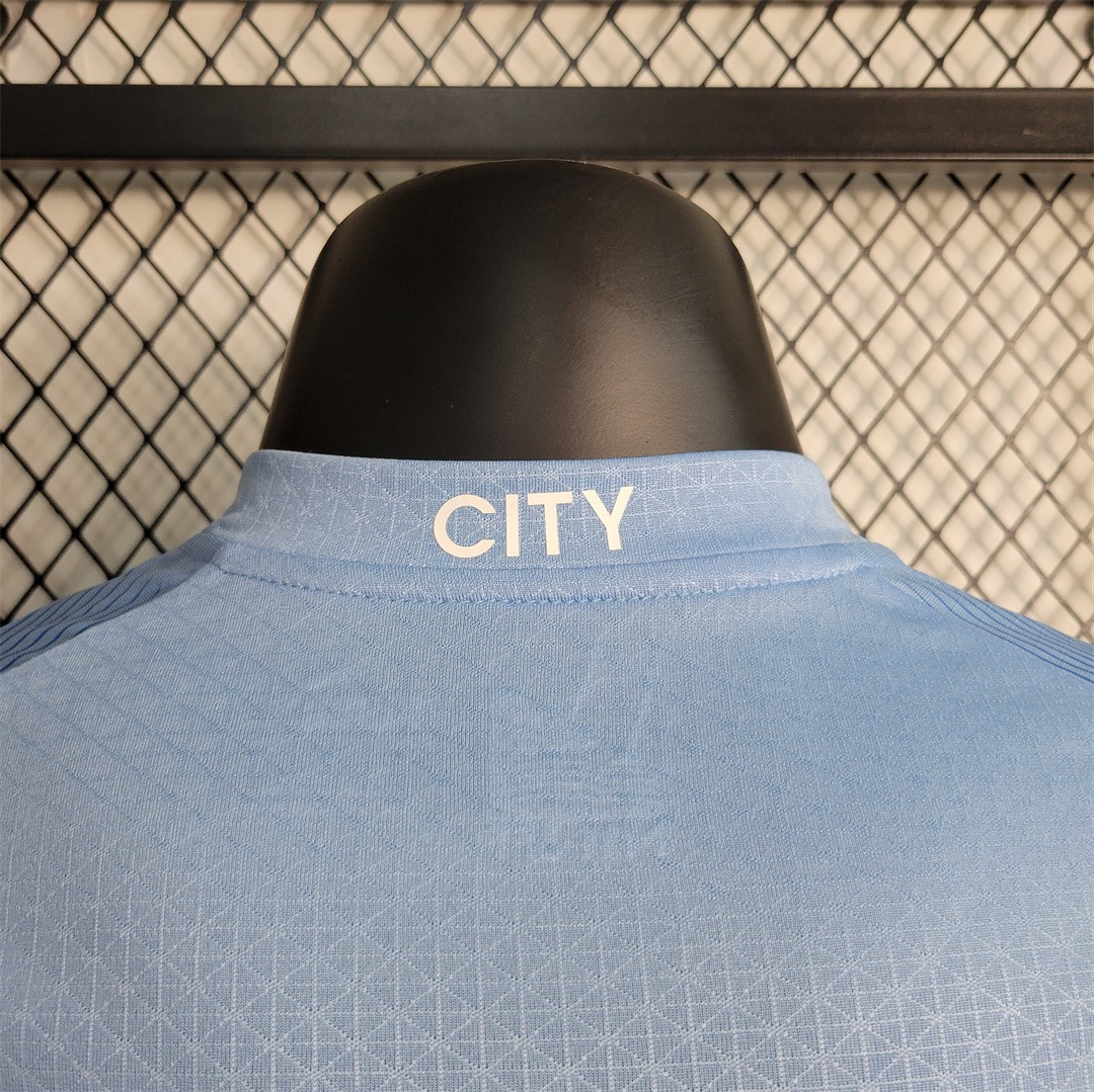 Manchester City Football Jersey Home Shirt 2023/24 - Ujersey NHL