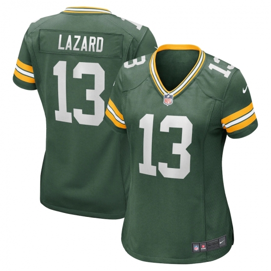 Women's Green Bay Packers #13 Allen Lazard Nike Green Limited Jersey - Ujersey