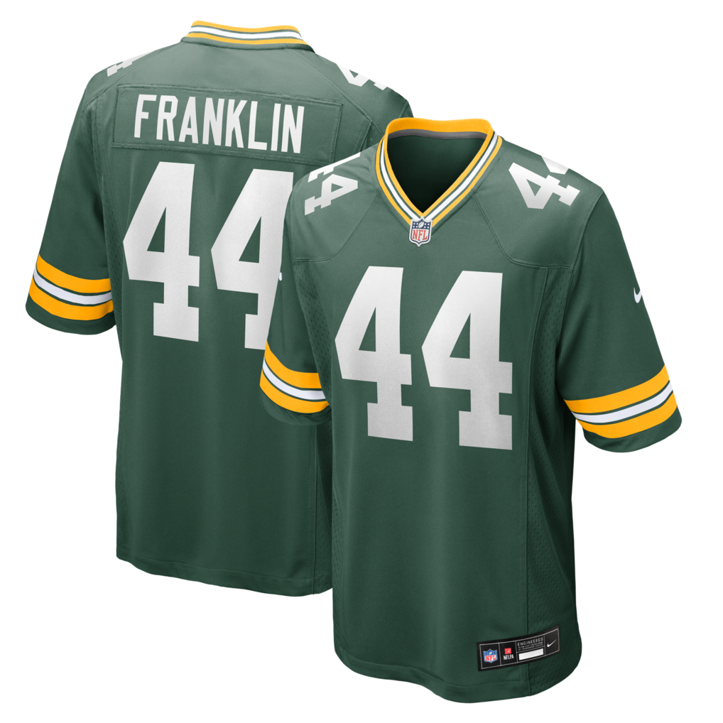 Men's Green Bay Packers Zaire Franklin Nike Green Game Jersey - Ujersey Shop