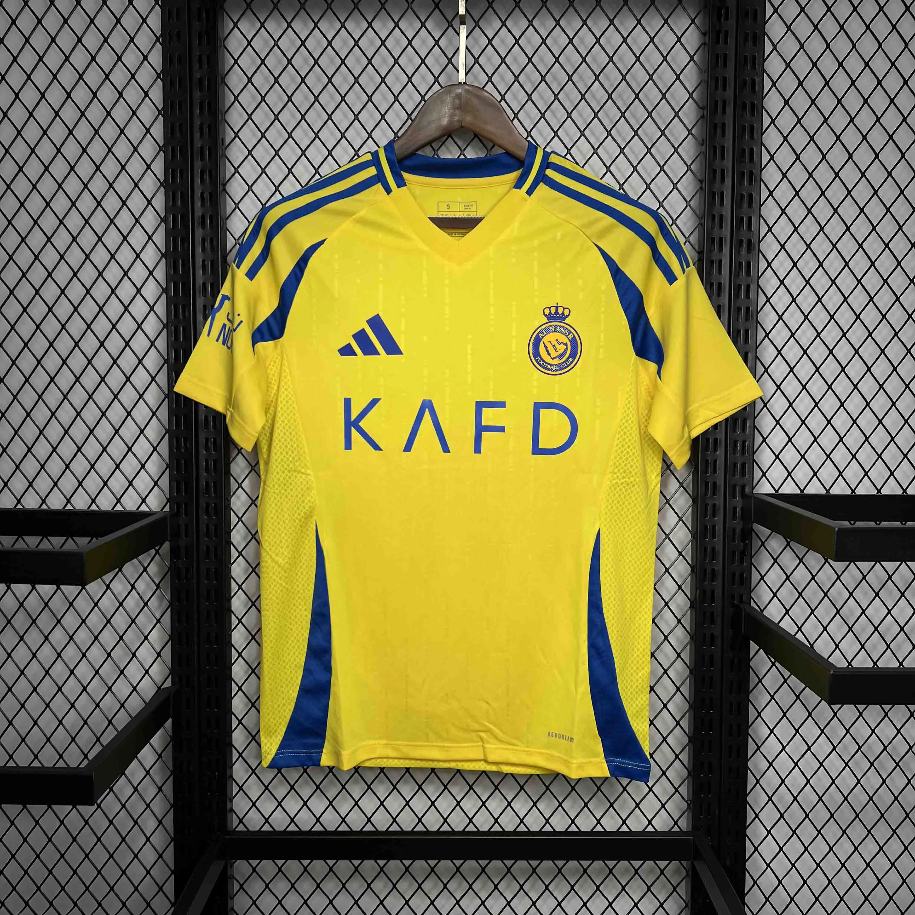 Al Nassr Soccer Jersey Home Custom Shirt 2024/25 - Ujersey NHL