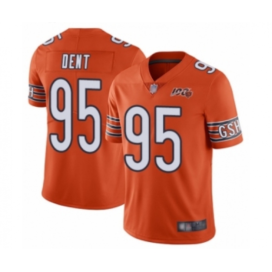 Youth Chicago Bears #95 Richard Dent Orange Alternate 100th Season Limited Football Jersey0 - Ujersey