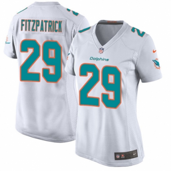 Women's Nike Miami Dolphins #29 Minkah Fitzpatrick Game White NFL Jersey - Ujersey