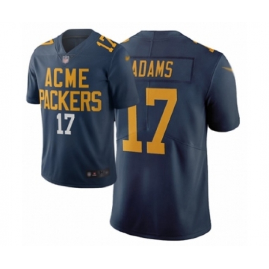 Youth Green Bay Packers #17 Davante Adams Limited Navy Blue City Edition Football Jersey - Ujersey