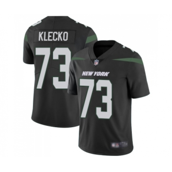Men's New York Jets #73 Joe Klecko Black Alternate Vapor Untouchable Limited Player Football Jersey - Ujersey