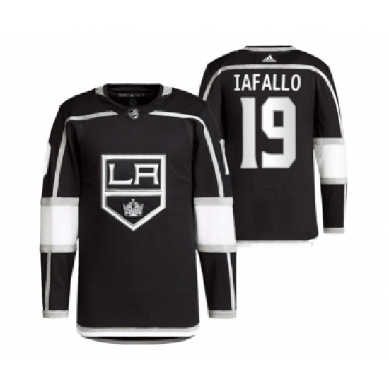 Men's Los Angeles Kings #19 Alex Iafallo Black Stitched Jersey - Ujersey