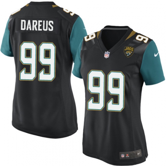 Women's Nike Jacksonville Jaguars #99 Marcell Dareus Game Black Alternate NFL Jersey - Ujersey