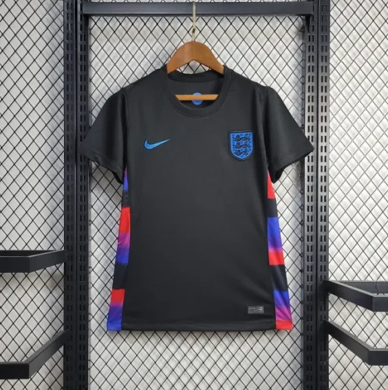 England Soccer Jersey Away Women's Custom Shirt 2025 - ujerseystore